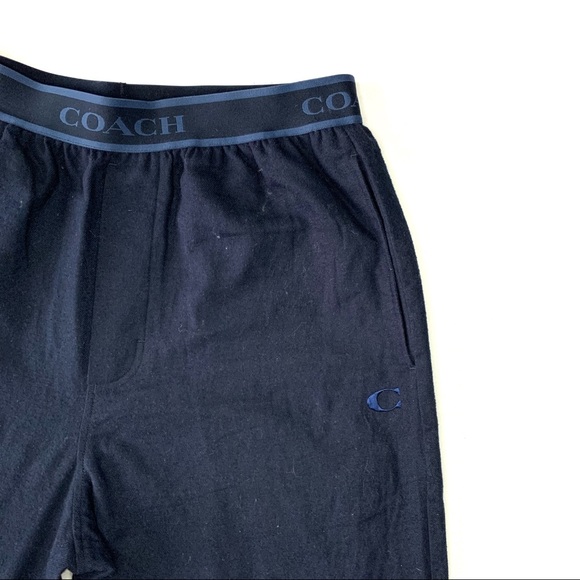 NWT Coach Navy Cotton Pajama Pant - Picture 5 of 6